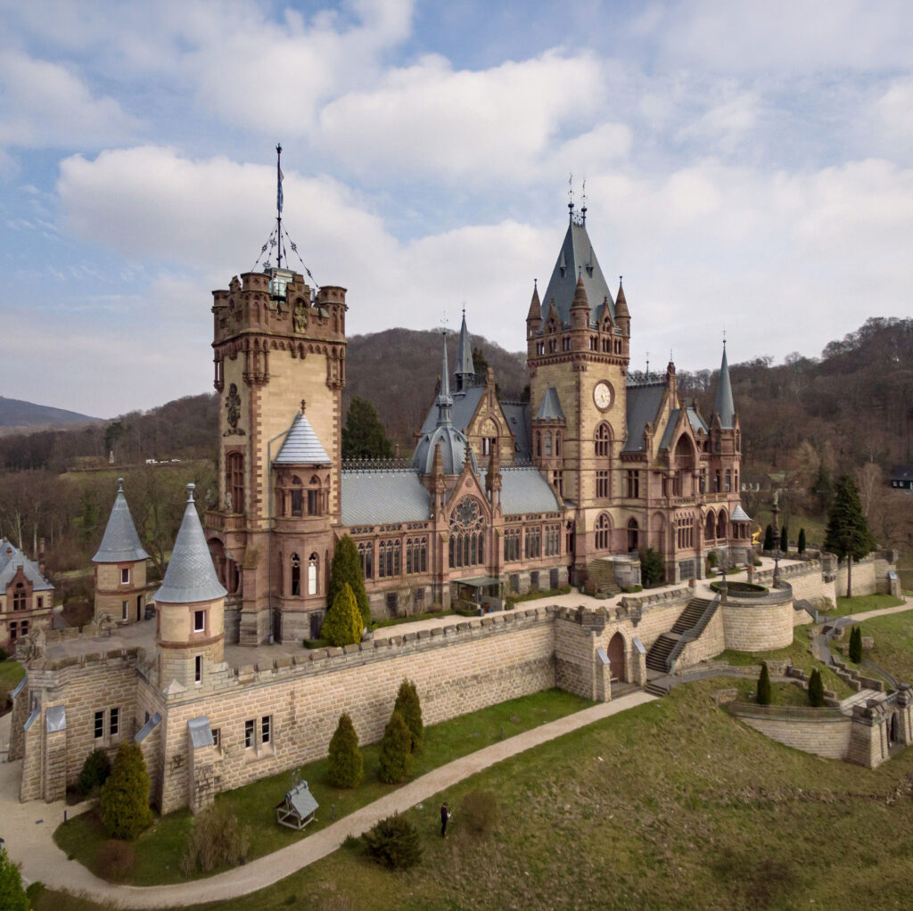Schloss Drachenburg 23. März 2021 Das Schloss um 2010