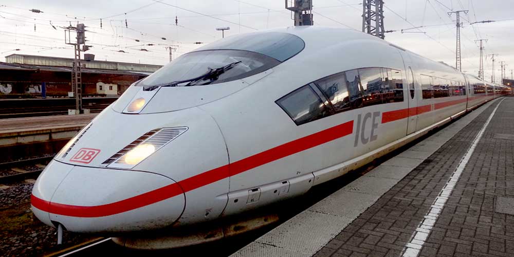  ICE der Deutschen Bahn